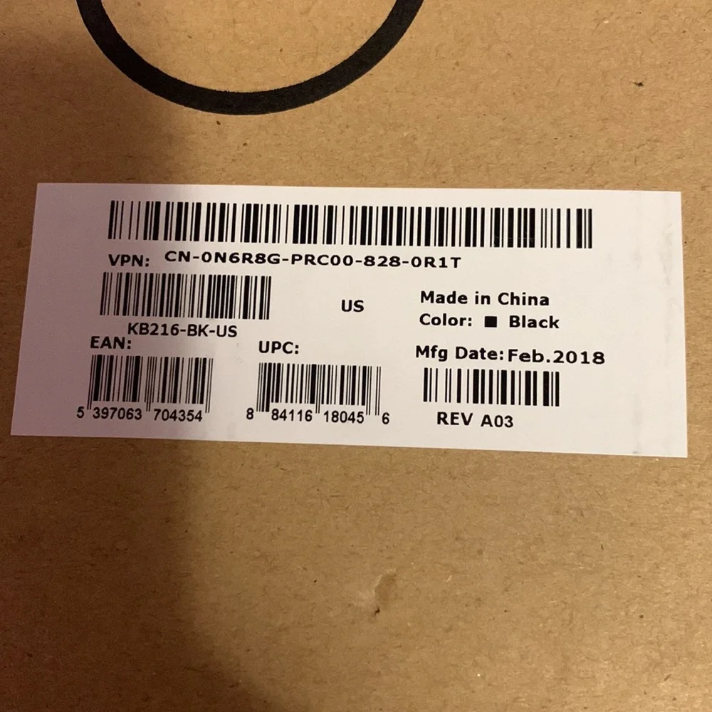 Dell keyboard brand new
